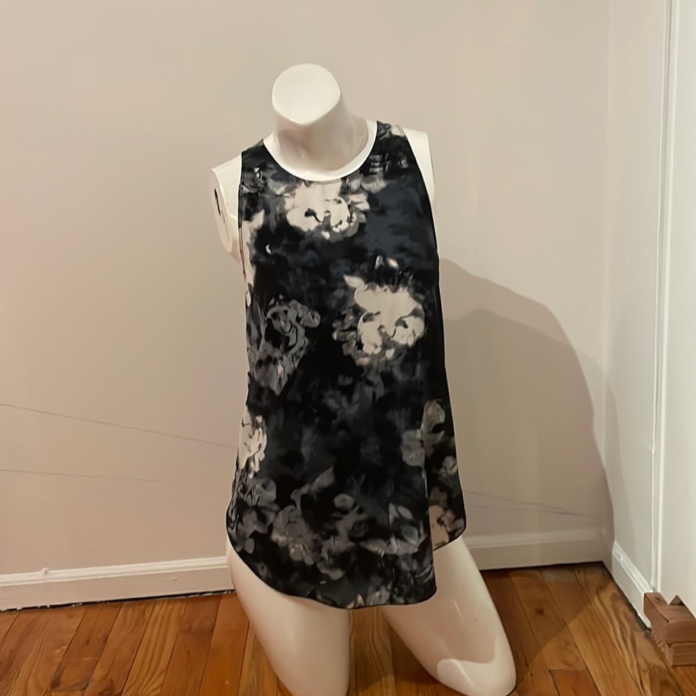 Wilfred sleeveless silk top XS